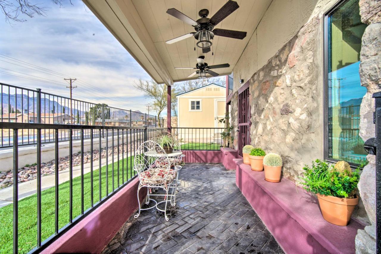 Cozy El Paso Studio With Patio About 5 Mi To Utep! Exterior foto